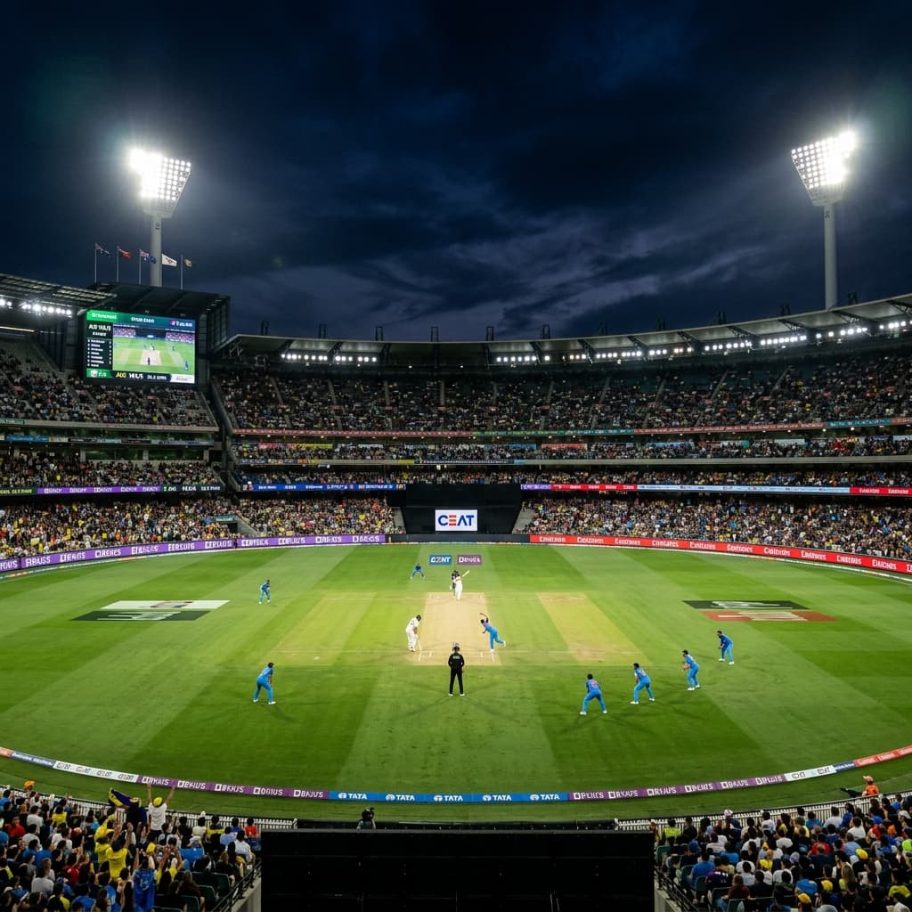 Cricket Match Background
